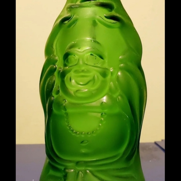 Buddha Bottle Tumbled/ Frosted - Picture 1 of 7